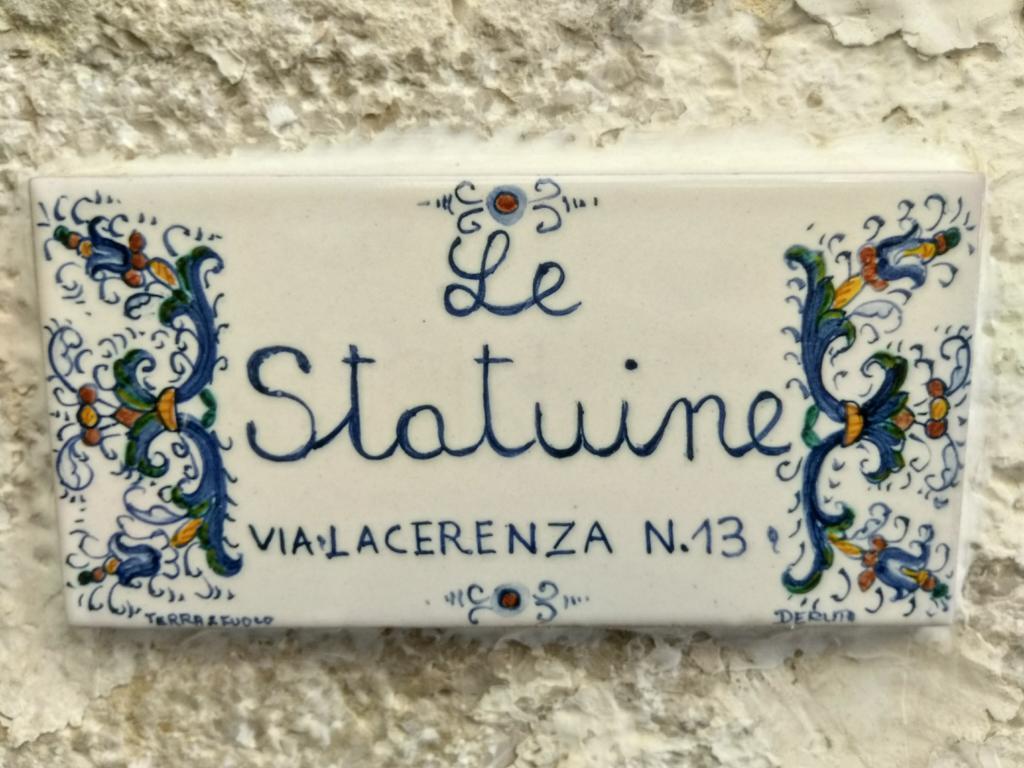 B&B Le Statuine guest house Barletta Extérieur photo